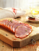 Marinated pork fillet