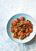 Beetroot with Puy lentils