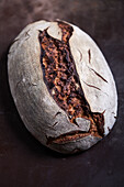 Rustic rye bread