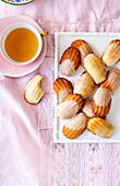 Orange madeleines