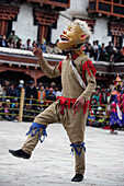 Costumed Dancer, Hemis Festival, Leh, Ladakh, India\n