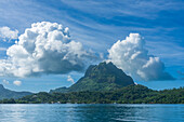 Bora-Bora, Society Islands, French Polynesia.\n