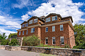 The historic Torrey School, built of sandstone blocks in 1916 in Torrey, Utah. Now a bed and breakfast.\n