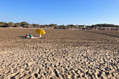 Ruimar beach in the Ebro Delta, Tarragona, Spain\n