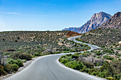 USA, Nevada, Las Vegas, Schleifenstraße durch das Naturschutzgebiet Red Rock Canyon National Conservation Area