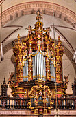 Orgel, Kirche Santa Prisca de Taxco, gegründet 1751, UNESCO-Welterbe, Taxco, Guerrero, Mexiko, Nordamerika