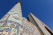 The world-famous Islamic architecture of Samarkand, UNESCO World Heritage Site, Uzbekistan, Central Asia, Asia\n