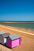 Beach Huts, Felixstowe, Suffolk, England, United Kingdom, Europe\n