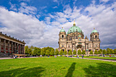 View of Berlin Cathedral, Museum Island, Mitte, Berlin, Germany, Europe\n
