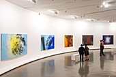 Frankreich, Paris, Museum für moderne Kunst in Paris, Ausstellung des Malers Hans Hartung