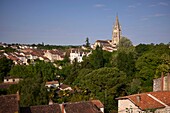 France, Charente Maritime, Saintonge, Saintes, St Eutrope Basilica inscribed on the World Heritage List by UNESCO on the roads of St Jacques de Compostelle\n