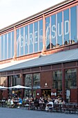 France, Alpes Maritimes, Nice, listed as World Heritage by UNESCO, Liberation district, Gare du Sud, old Station of Provence, food hall\n