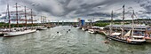 Frankreich, Seine Maritime, Armada von Rouen, die Armada von Rouen 2019 auf der Seine