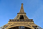 France, Paris, area listed as World Heritage by UNESCO, the Eiffel Tower\n