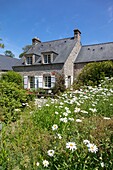 Frankreich, Manche, Halbinsel Cotentin, Cap de la Hague, Omonville la Petite, Maison Jacques Prevert (Jacques-Prevert-Haus), Museum zu Ehren von Jacques Prevert