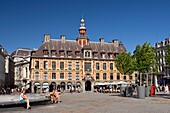 France, Nord, Lille, Place du General De Gaulle or Grand Place, old stock market\n