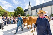 France, Loir et Cher, Courmemin, Berdigne Berdogne, traditional festival, popular festival, country party, village festival, traditions of yesteryear\n