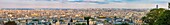 Frankreich, Paris, Gesamtansicht vom Hügel Montmartre
