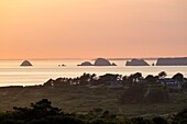 France, Finistere, Armorica Regional Natural Park, Crozon Peninsula, Camaret-sur-Mer, Pointe de Pen-Hir, Tas de Pois\n