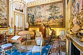 France, Paris, the Jacquemart Andre museum, the tapestry salon\n