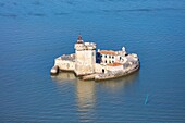 France, Charente Maritime, Bourcefranc le Chapus, Louvois fort (aerial view)\n