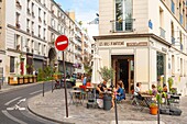 Frankreich, Paris, Stadtteil Belleville, Restaurant Les Bols d'Antoine