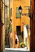 France, Alpes Maritimes, Menton, the old town, Rue Longue\n