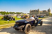 Frankreich, Oise, Chantilly, Chateau de Chantilly, 5. Auflage der Chantilly Arts & Elegance Richard Mille, ein Tag, der den Oldtimern und Sammlerstücken gewidmet ist