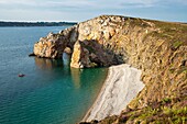 Frankreich, Finistere, Regionaler Naturpark Armorica, Halbinsel Crozon, Pointe de Dinan