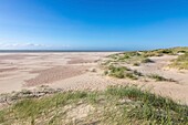 France, Pas de Calais, Calais, old jungle of Calais where lived several thousands of migrants rehabilitated in 2017 in natural site\n