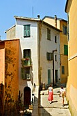 Frankreich, Alpes Maritimes, Côte d'Azur, Menton, die Altstadt, Rue du Palmier