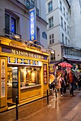 Frankreich, Paris, Quartier Latin, touristisches Restaurant, Straße La Huchette, Maison de Gyros