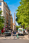 Frankreich, Paris, Place Charles Michel