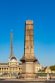 France, Paris, Place de Fontenoy and the Military School\n