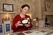 France, Charente Maritime, Tesson, Chateau Guynot winery, tasting of Pineau des Charentes\n