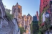 Frankreich, Cher, Bourges, Kathedrale St. Etienne, von der UNESCO zum Weltkulturerbe erklärt