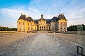 Frankreich, Seine und Marne, Maincy, das Schloss von Vaux le Vicomte