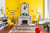 France, Marseille, Provence, Story :  Color palette for mansion in the heart of Marseille \n