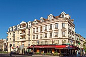 Frankreich, Hauts de Seine, Issy les Moulineaux, Place de l'Hotel de Ville, Brauerei Comptoir d'Issy