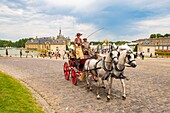 Frankreich, Oise, Chantilly, Chateau de Chantilly, 5. Auflage von Chantilly Arts & Elegance Richard Mille, ein Tag, der den Oldtimern und Sammlerstücken gewidmet ist