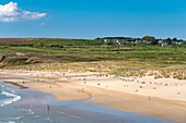 Frankreich, Finistere, Regionaler Naturpark Armorica, Halbinsel Crozon, Crozon, Strand von Lostmarc'h