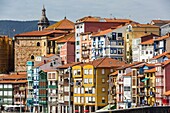 Spanien, Bizkaia, Baskenland, Bermeo, der Jachthafen