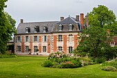 Frankreich, Loiret, Montbarrois, Parc du manoir de la Javeliere (Park des Gutshauses Javeliere), Gutshaus