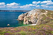 Frankreich, Finistere, Regionaler Naturpark Armorica, Halbinsel Crozon, Crozon, Pointe de Dinan