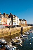 France, Finistere, Douarnenez, Rosmeur Port\n