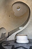 Frankreich, Gironde, Verdon-sur-Mer, Felsplateau von Cordouan, Leuchtturm von Cordouan, von der UNESCO zum Weltkulturerbe erklärt, Saal der Girondins
