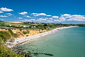 France, Finistere, Armorica Regional Natural Park, Crozon Peninsula, Telgruc-sur-Mer, Trez Bellec beach\n