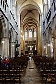 France, Cote d'Or, Dijon, area listed as World Heritage by UNESCO, Saint Benigne Cathedral\n