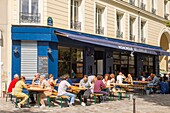 Frankreich, Paris, Stadtviertel Belleville, Restaurant MonCoeur Belleville