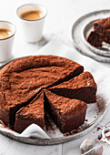 Mehlfreier Mandel-Schokoladenkuchen